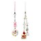Wrapables Cute Aesthetic Y2K Cell Phone Charms, Accessories for Keychain Handbag Pendant (Set of 2), Sweet Treats